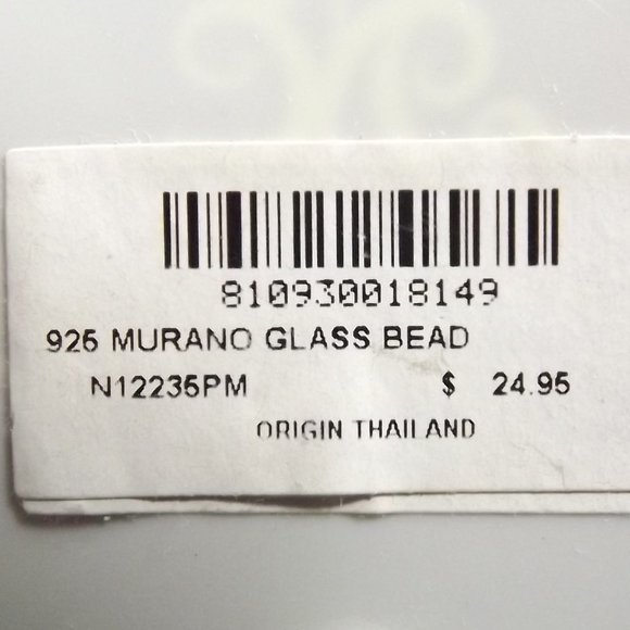 925 Murano Glass Bead - Picture 7 of 7